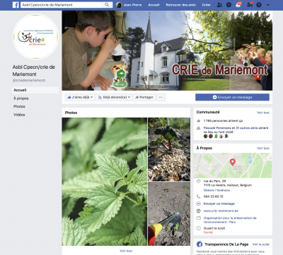 Notre Facebook, notre actualité environnementale  !