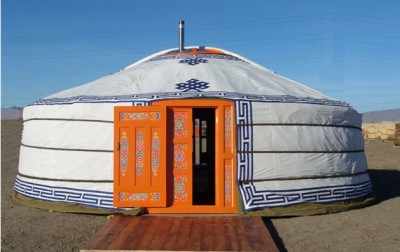 Retour d'une yourte mongole dans le jardin du CRIE