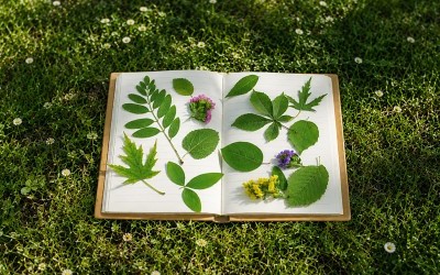 Le petit herbier des arbres du parc
